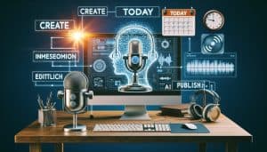 Master Podcasting with AI, Create, Edit, Publish, Start Today!