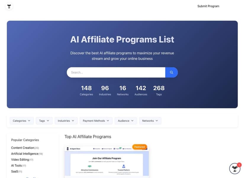 AI Affiliate Programs