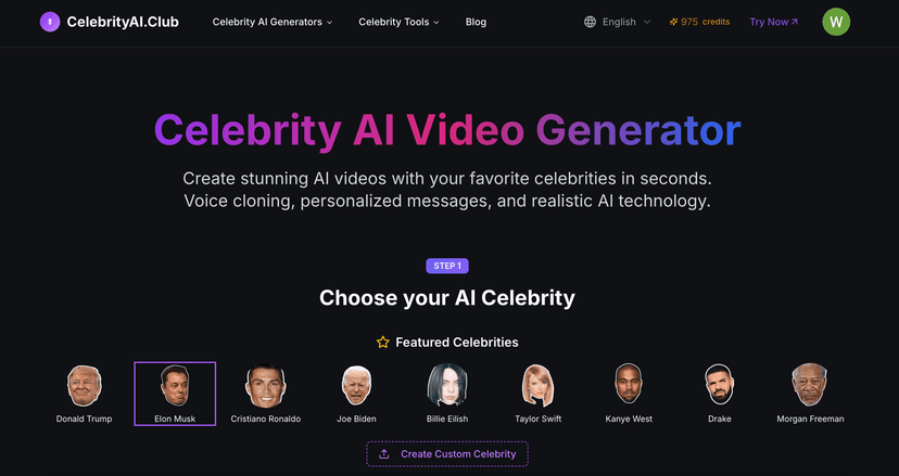 Celebrity AI