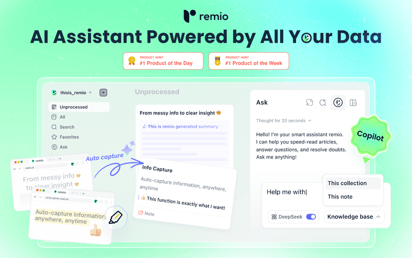 remio – AI Assitant