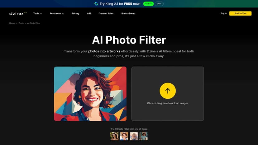 AI Photo Filter by Stylar