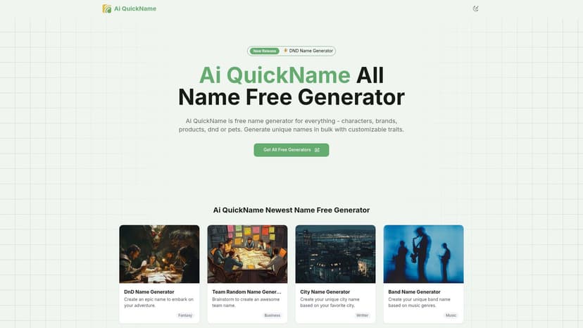 Ai QuickName
