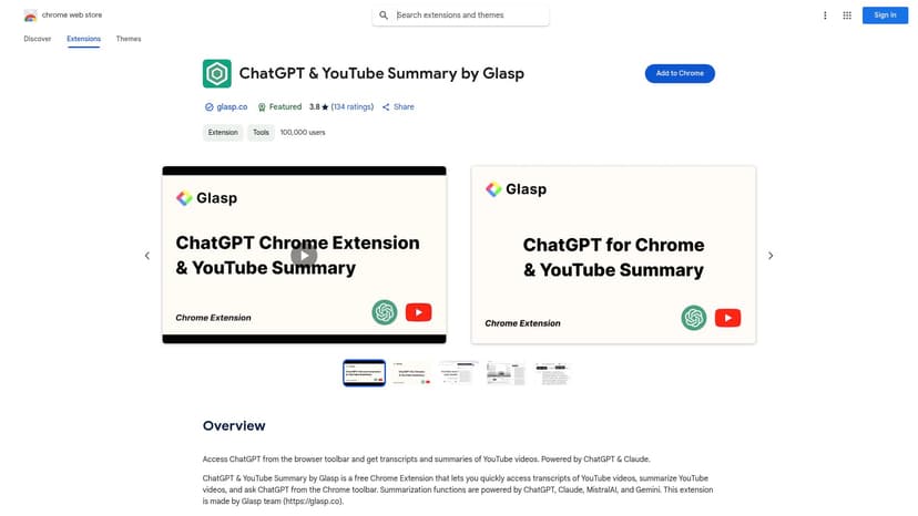 ChatGPT for Chrome