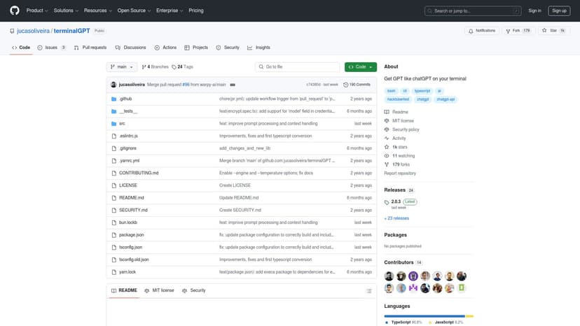 chatGPT on your terminal