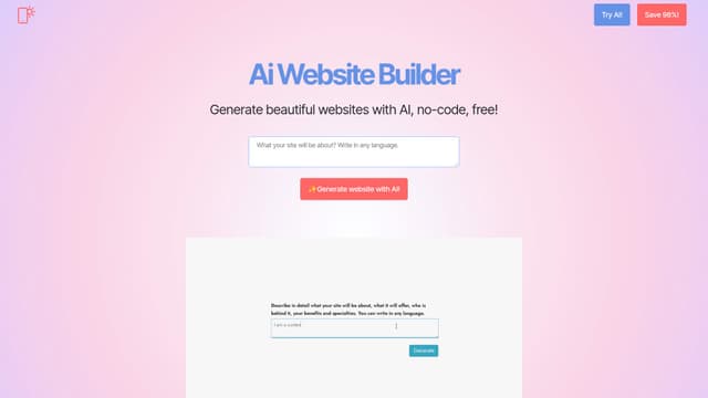 Mobirise AI Website Builder