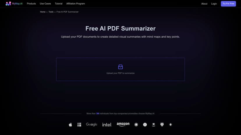 MyMap.AI PDF Summarizer