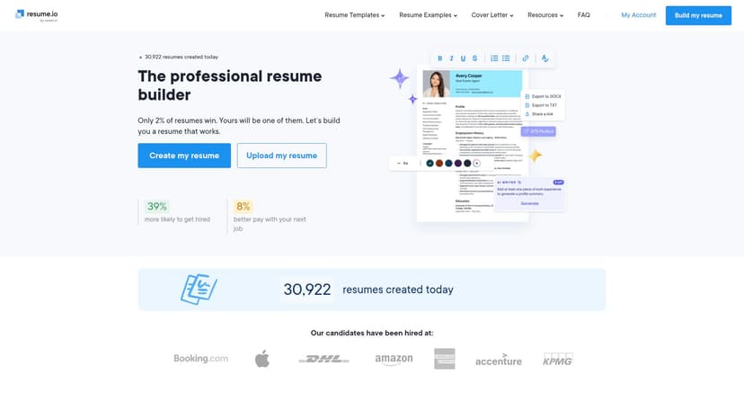 Resume.io