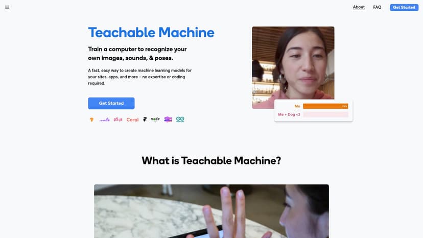 Teachable Machine