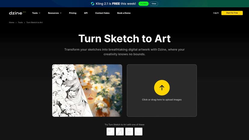 Turn Sketch to Art by Stylar
