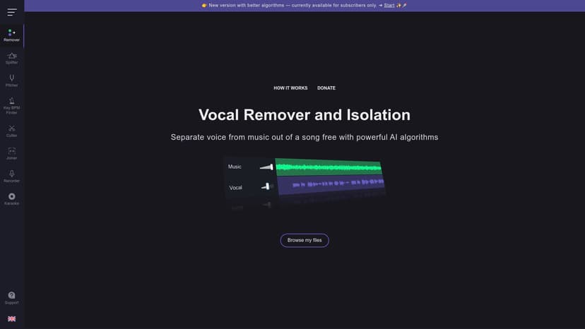 Vocal Remover